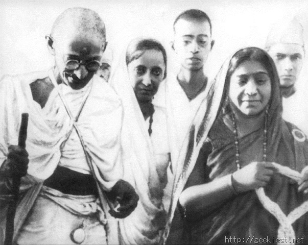 Mahatma Gandhiji and Sarojini Naidu
