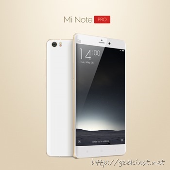 Mi Note Pro with 4GB RAM and 3D Curved Glass