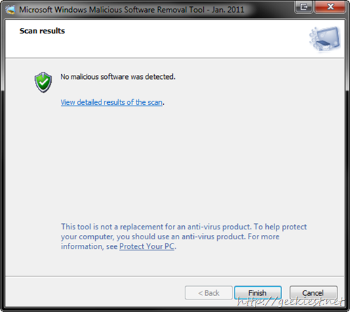 Microsoft Windows Malicious Software Removal