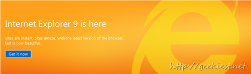 Microsoft Internet Explorer 9 Final is available for Download