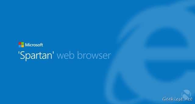 Microsoft Spartan Browser Windows 10