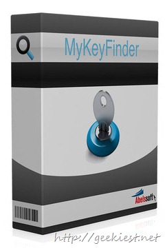 MyKeyFinder 2013 - Find Keys of installed Software
