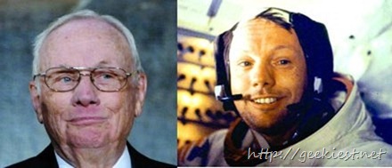 Neil Armstrong, the first man on Moon