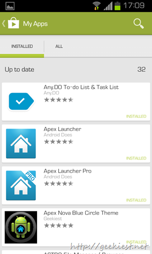 New Google Play store design   4
