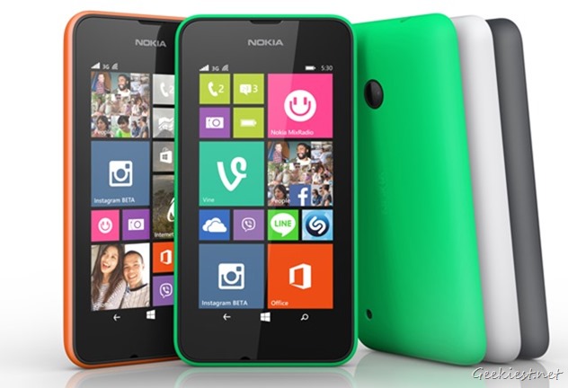 Nokia Lumia 530 Windows Phone