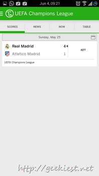 Official ESPN Football application for Android 13
