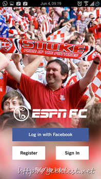 Official ESPN Football application for Android 1