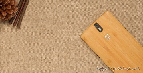 OnePlus One Bamboo Style Swap cover will be available on India today