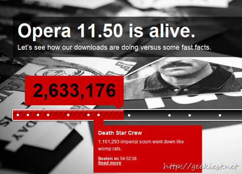 Opera 11.50 Swordfish released