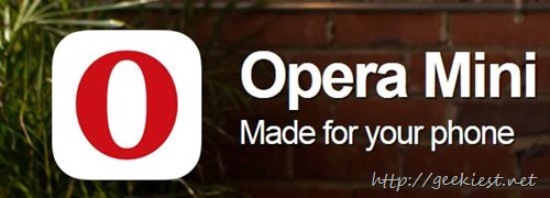 Opera Mini Beta for Windows Phones