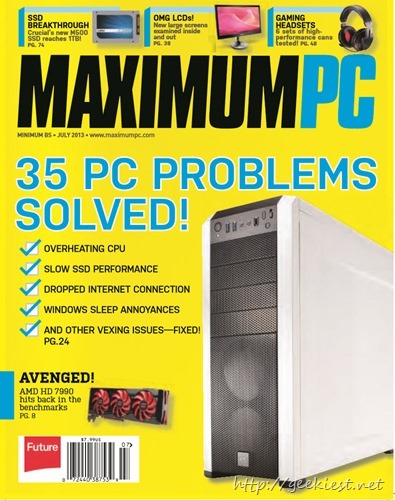 35 PC problems Solved - PC magazine July 2013