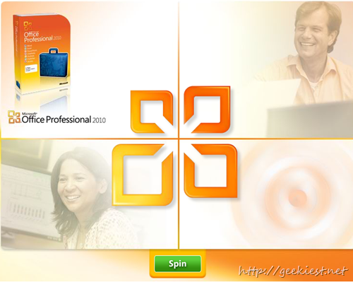 Play And Win Free Microsoft Office 2010