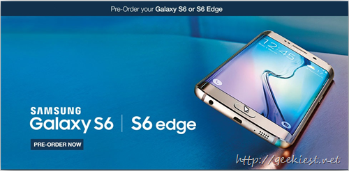 Pre order  Samsung S6 or Samsung S6 Edge India