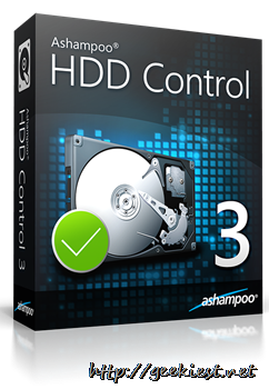 Review and Giveaway - Ashampoo HDD Control 3