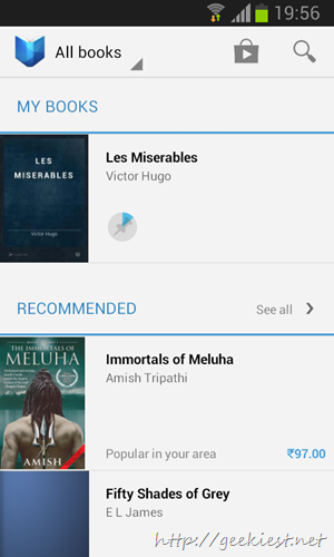 Google Play Books in India