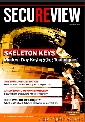 Secureview is an electronic magazine from Kaspersky Lab