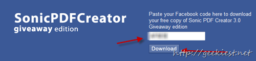 Sonic PDF creator full version license