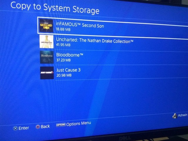 to backup game data without PS+