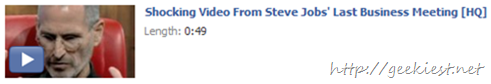 Steve jobs fake video