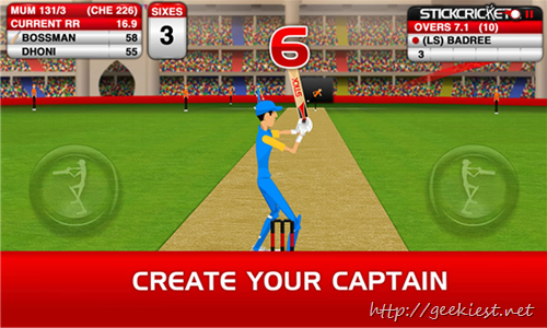 Stick Cricket Premier League is available on Windows Phone