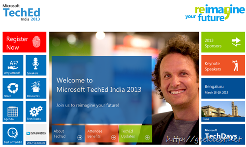 TechEd India 2013 Bengaluru and Pune