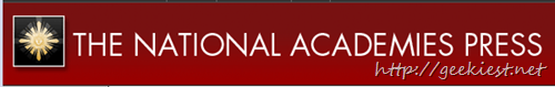 The national Academies Press Free ebooks