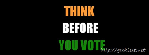 Think before you vote