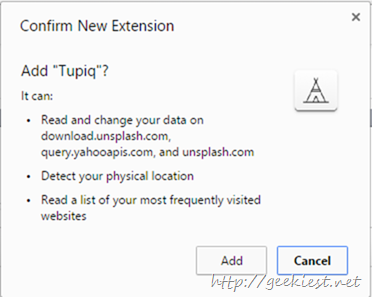 Tupiq- permissions