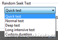 Read test your hard disk settings