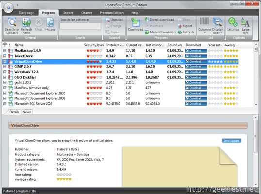 UpdateStar 6 Premium Edition