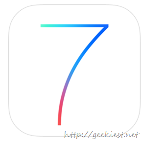 Update your device to iOS7