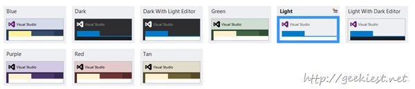Visual Studio Themes