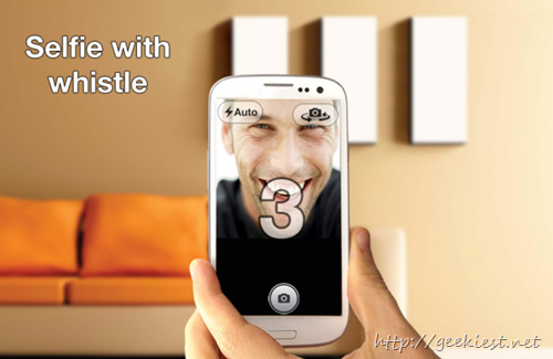 Whistle Camera–Take selfies easily 6