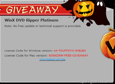 WinX DVD Ripper Platinum for Windows and Mac