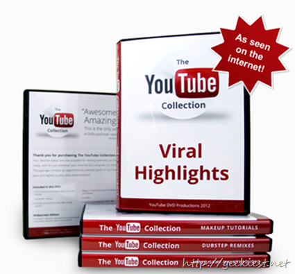 YouTube Collections available to Order, order your copy today