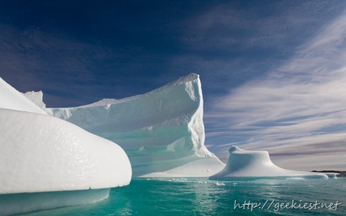 Icebergs in Greenland, Alluitsup Paa, Greenland