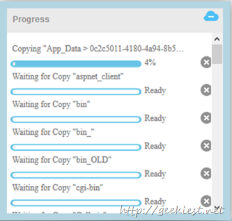 copying from cloud drive or FTP to another
