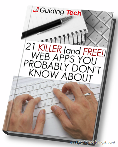 Free eBook – 21 Killer (and Free) Web Apps You Probably Don’t Know About