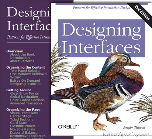 Designing Interfaces by Jenifer Tidwell