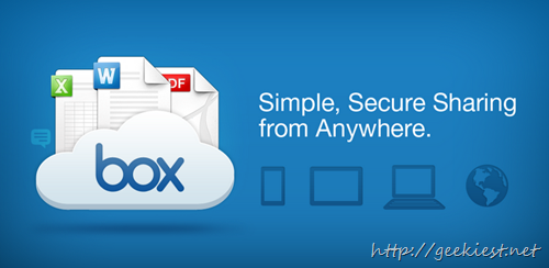 Get a Free 25 GB Box.com Online Cloud Storage account