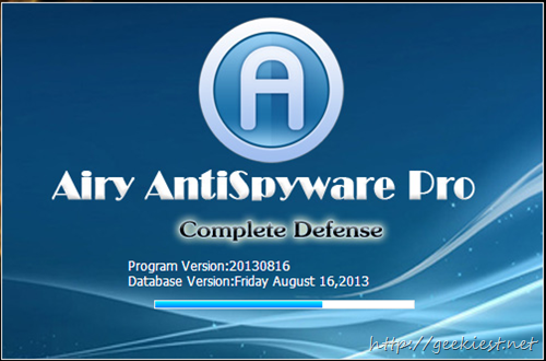 Airy AntiSpyware Database update