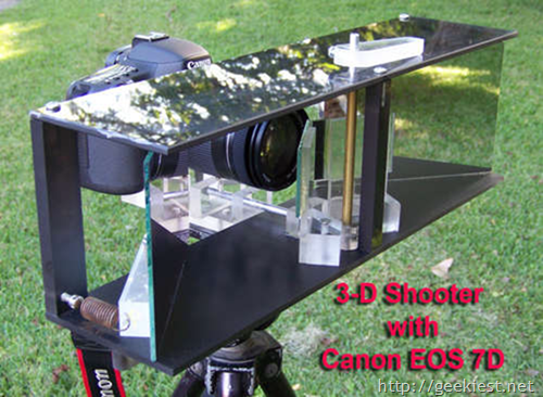 3D shooter with Single Camera