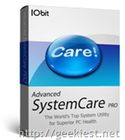 IObit Advanced SystemCare PRO full version license IObit Advanced SystemCare PRO full version license