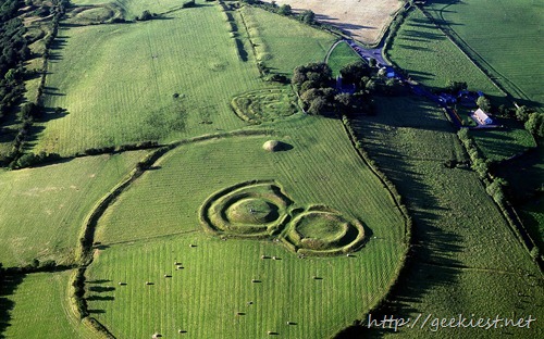 Round Earthworks at the Hill of Tara, County Meath, Leinster, Ireland