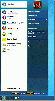start-Menu