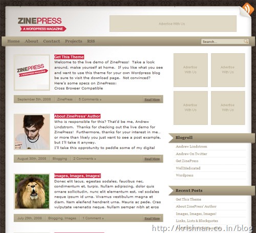 zinepress-theme